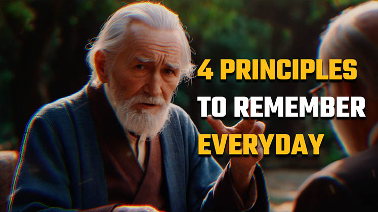 4 Principles for life to Live By and remember every day