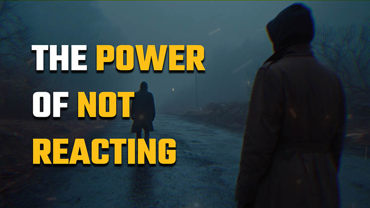 The Power of Not Reacting